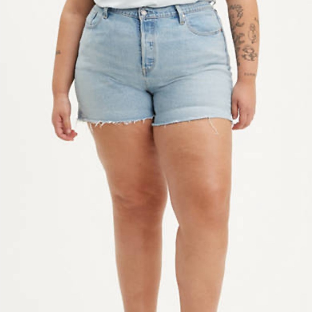 Levi’s Plus Size 501 Denim Shorts